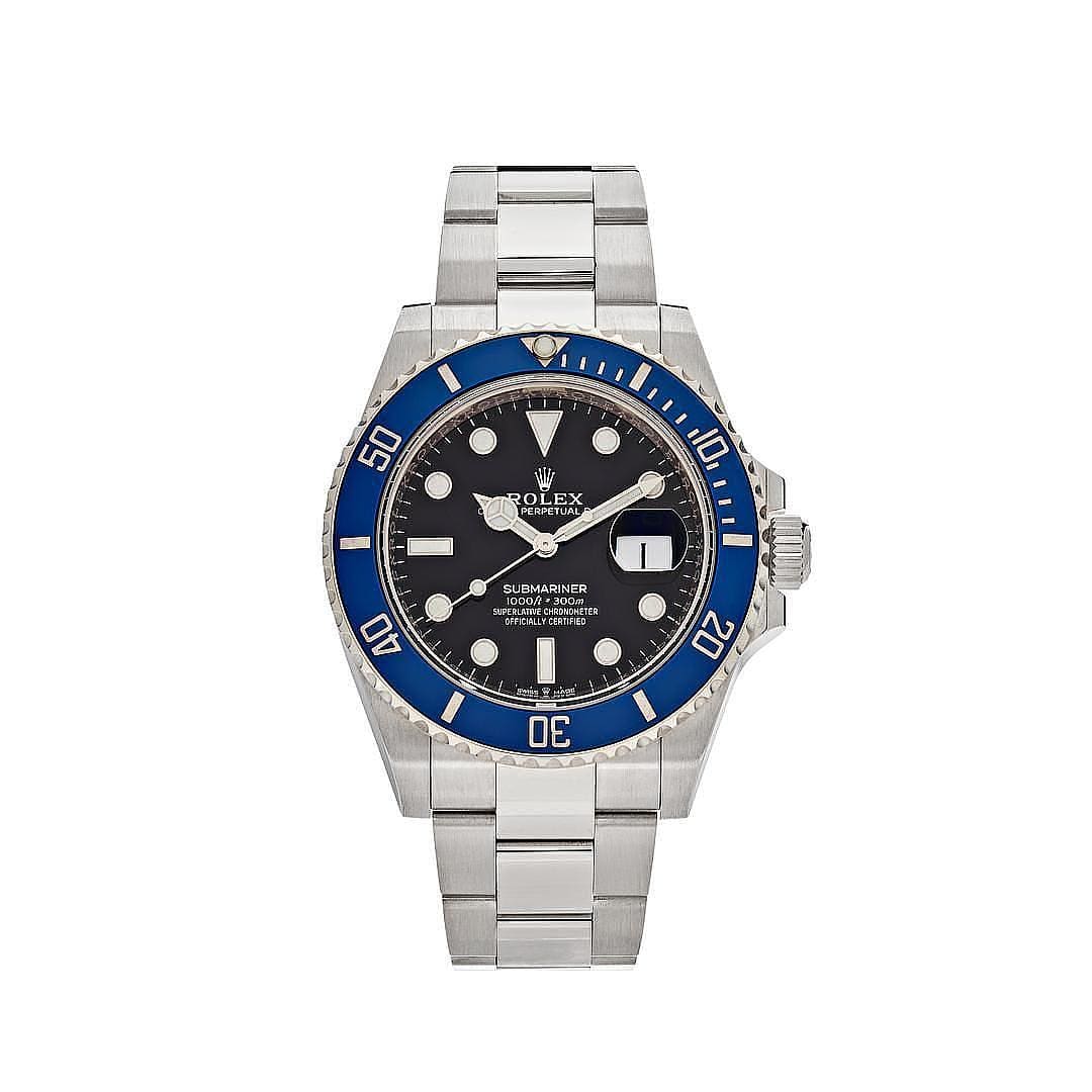 Rolex Submariner Date Black Dial Blue Bezel